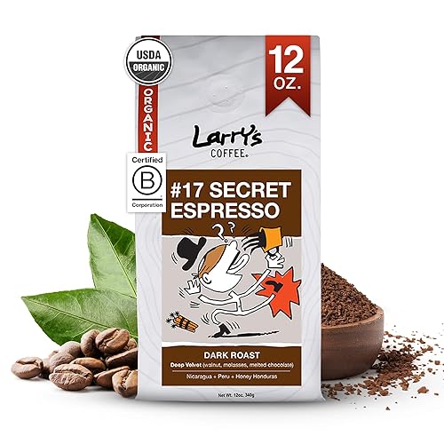 Larrys Coffee Fair Trade Organic Whole Bean Coffee