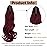 Mitrygreen Claw Clip Ponytail Extension 18 Clip in Wavy Ponytail Hair Extensions Long Pony Tails for Women Extensions Wine Red Hairpiece