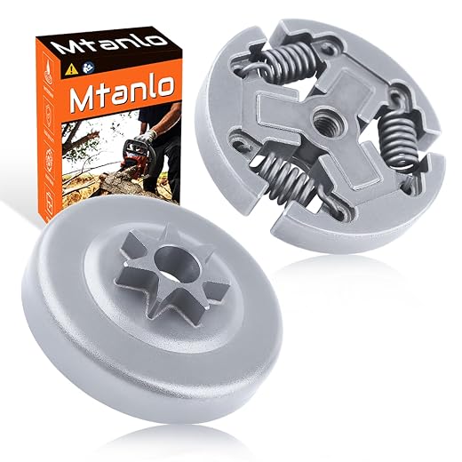 Mtanlo For Echo Cs-370 Cs-400 Cs-440 Cs-450 Cs-400F Cs-370F Cs-4200Es Cs-420Es Chainsaw, Clutch Assembly, A056000181 17501939430 17501200831 A556000401 17501439131