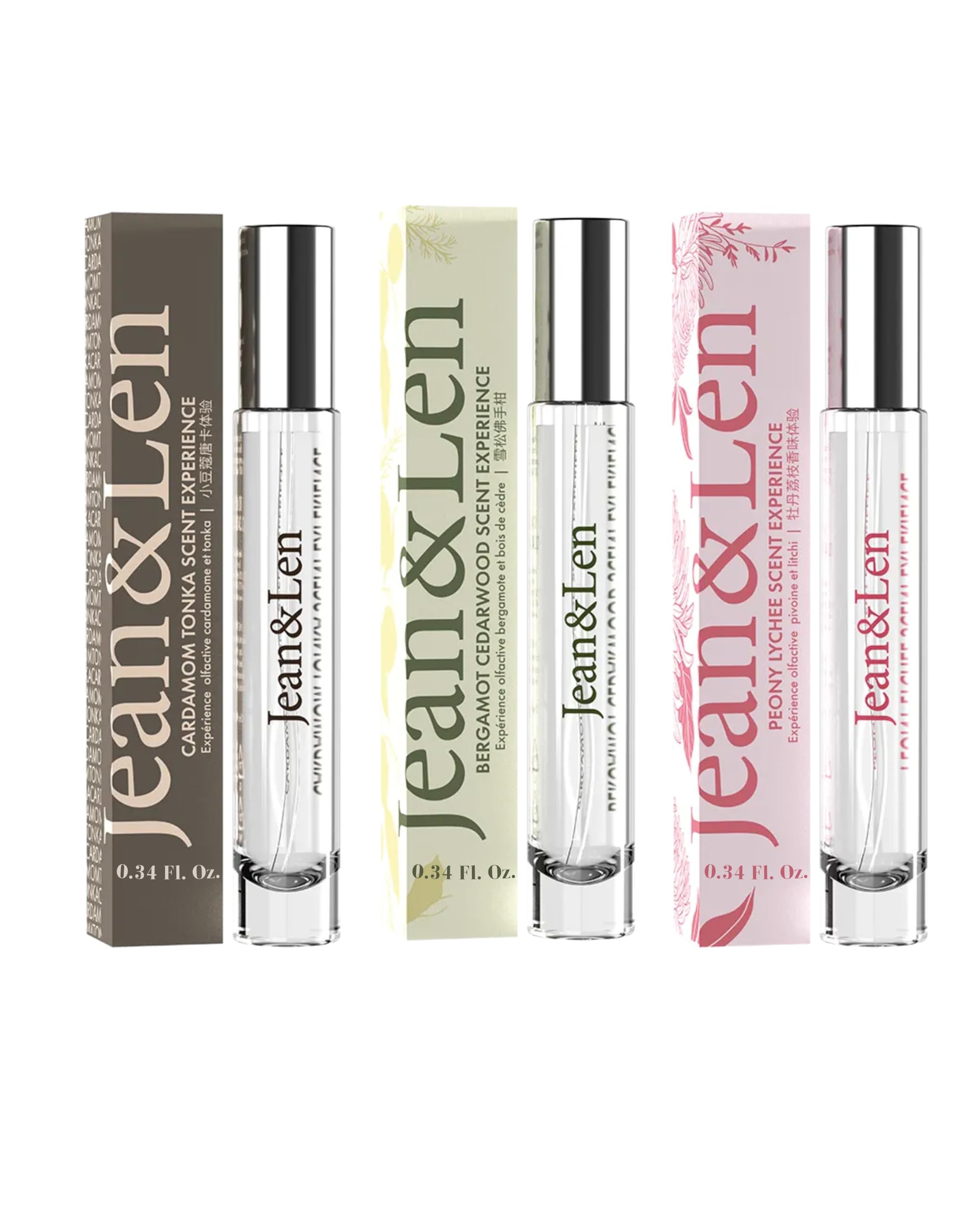 Amazon.com : Jean & Len Scent Experience Travel Set, Peony Lychee