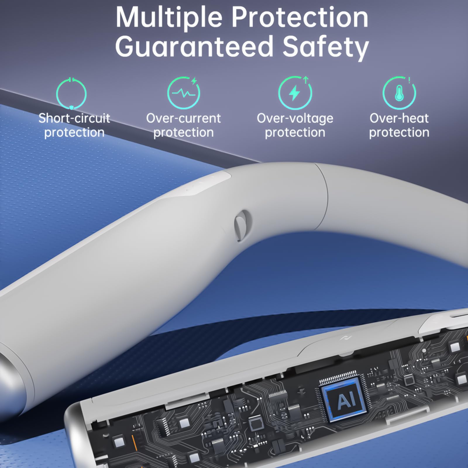 Batería ligera montada en el cuello para gafas de realidad virtual MQ 2/3/3S, carga rápida de 20 W, accesorios de gafas AR