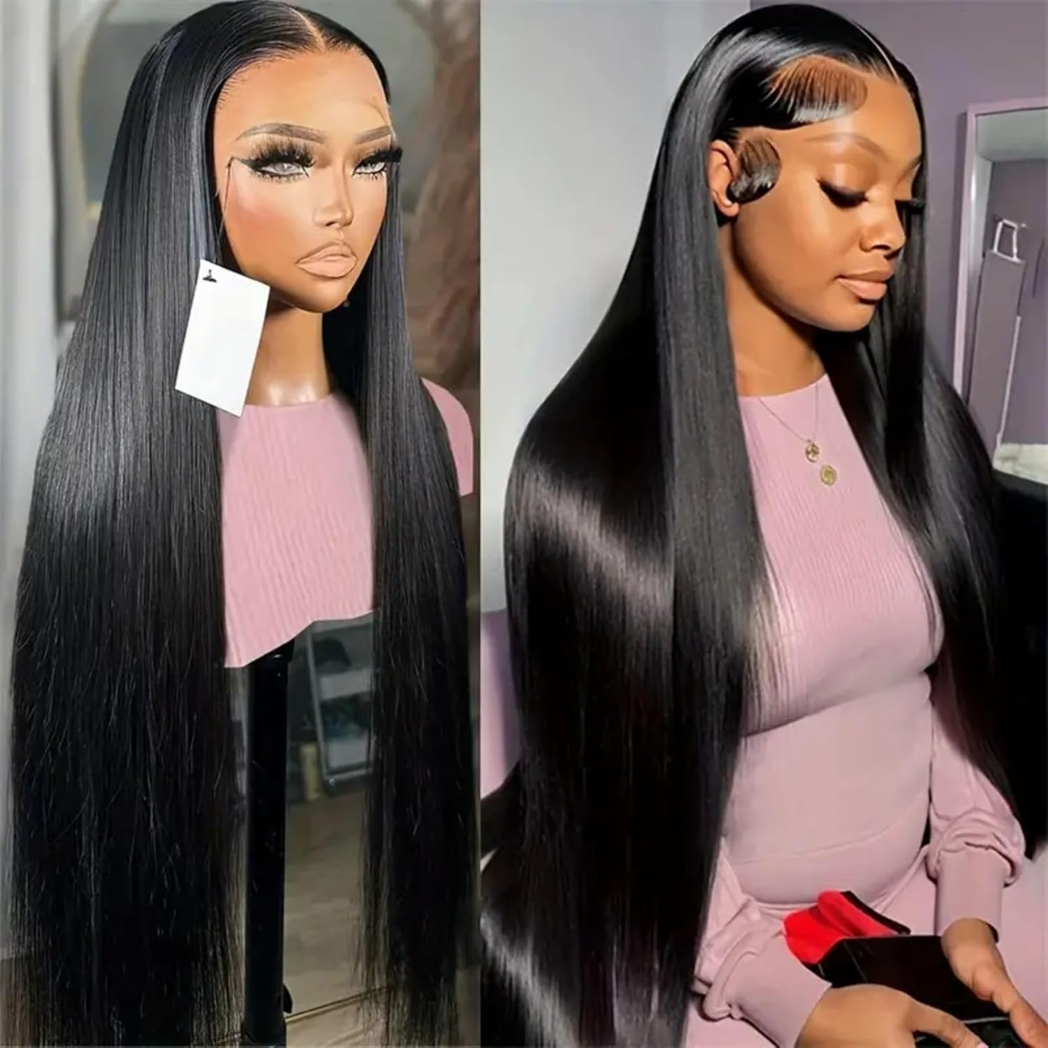 bunGiol Straight Lace Front Wigs Human Hair Pre Plucked with Baby Hair Transparent Lace Front Wigs Human Hair 13×4 Glueless Ear To Ear Lace Frontal Wigs Straight Wig For Black Women bunGiol Straight Lace Front Wigs Human Hair Pre Plucked with Baby Hair Transparent Lace Front Wigs Human Hair 13×4 Glueless Ear To Ear Lace Frontal Wigs Straight Wig For Black Women
