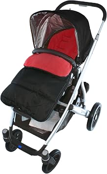 Footmuff/Cosy Toes Compatible with Cybex Pushchair Fire Red