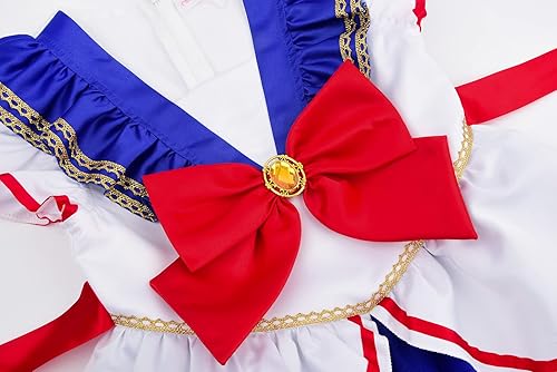 Miniatura 3 de Cosplay Kids Sailor Costume for Girls Japanese School Girl Dress