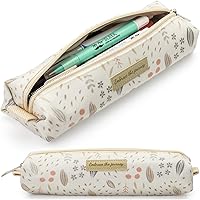 Mr. Pen Cute Boho Pencil Case Pouch - Canvas Multipurpose for Pens, Pencils, Makeup, Bible & Travel