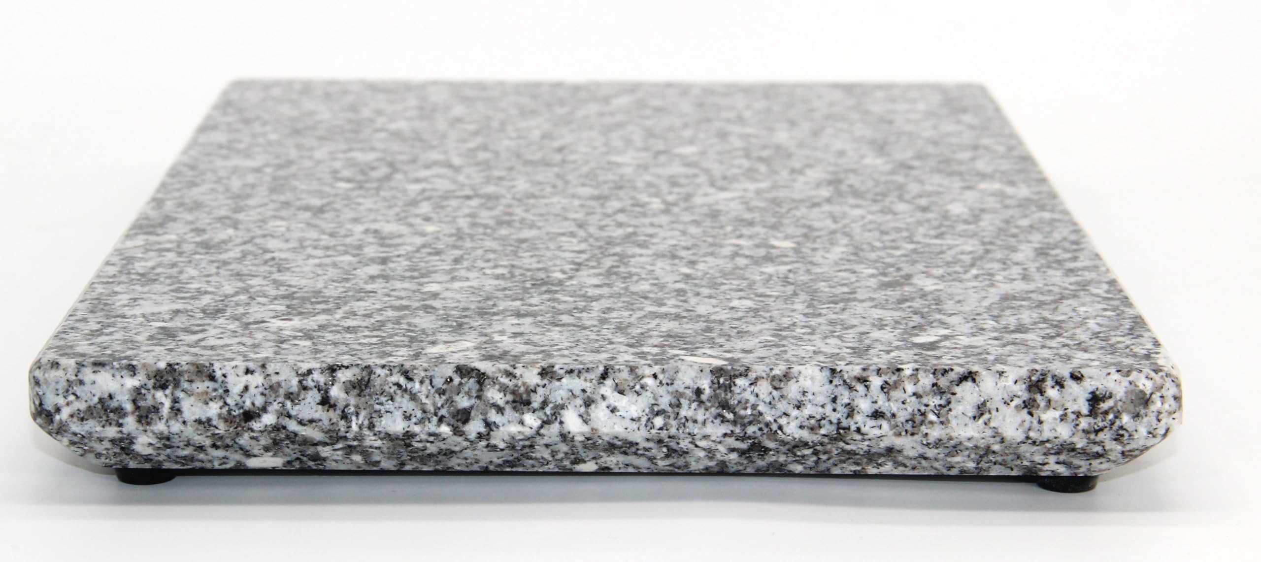 Tabla de cortar de piedra, bandeja para servir, tabla de cocina, placa de piedra, posavasos, 2 tamaños (granito Antas brillante, 30 L x 20B)