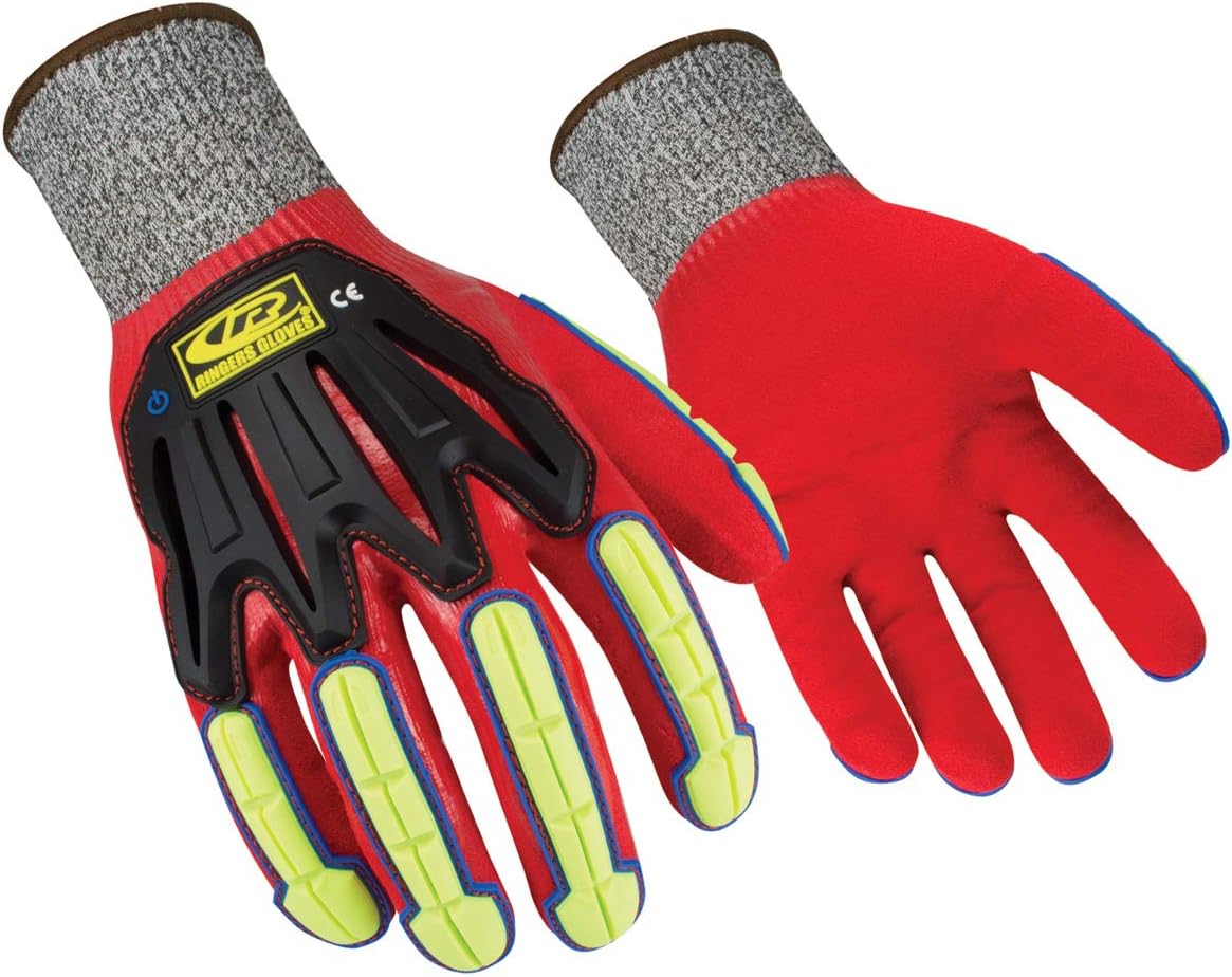 Ringers Gloves Impact Resistant Touchscreen Gloves,PR, X-Large (068-11)