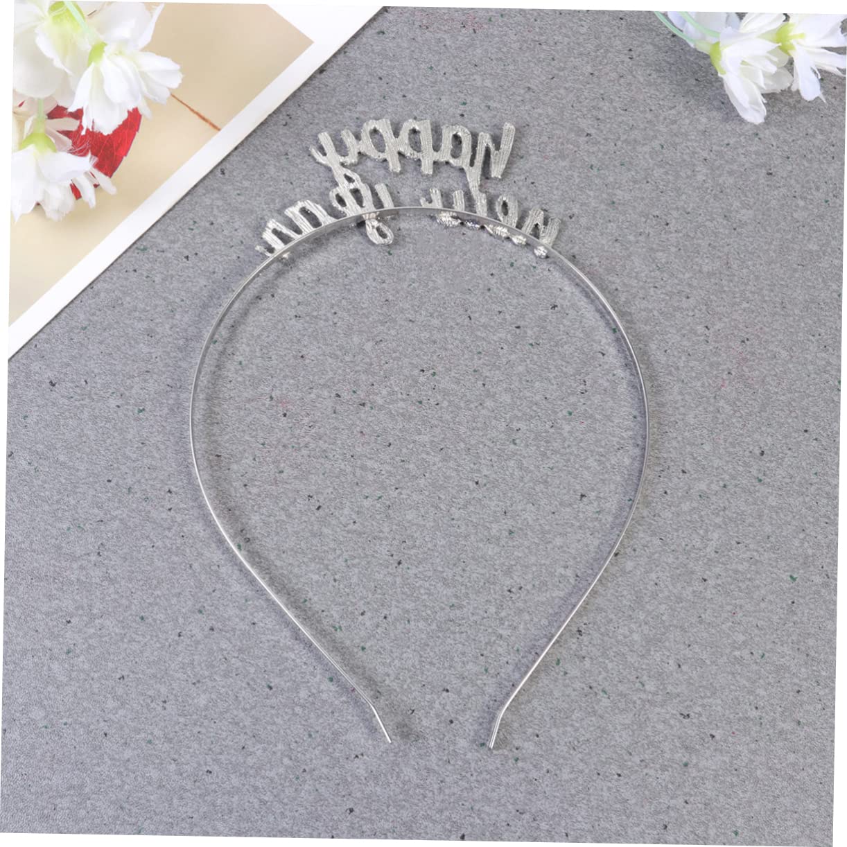 FRCOLOR 6 Pz Cerchio per in cristallo hair charms hair jewelry rhinestone hair accessories cerchio per di Luccicante cerchio per gioielli fascia di strass