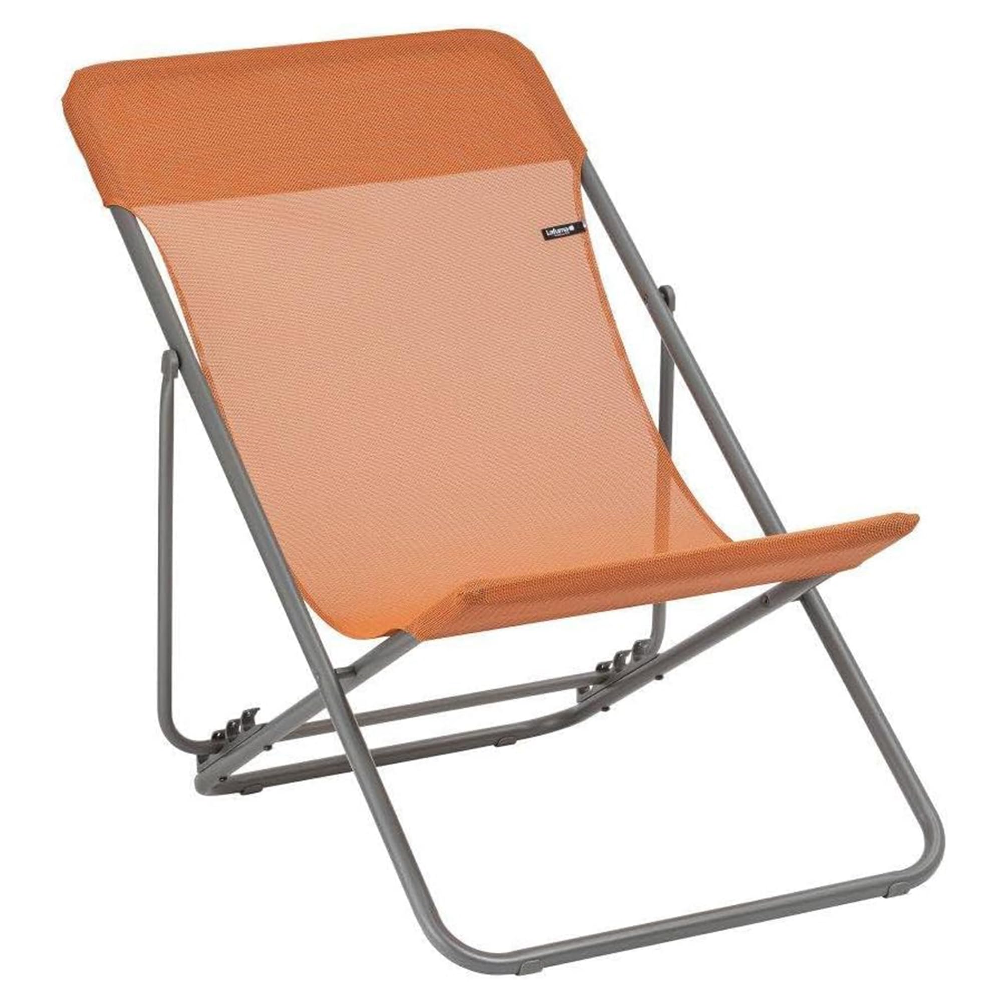 Lafuma - Transat Jardin Pliant Multi-Positions : Largeur 58 cm