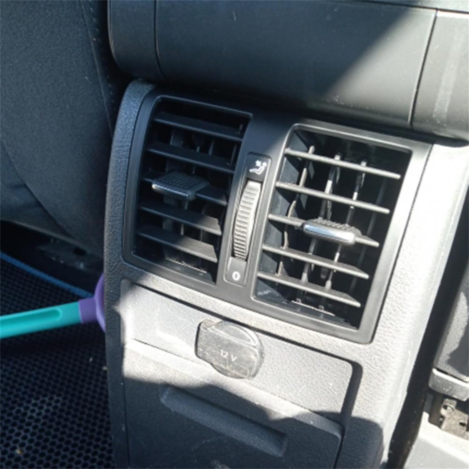 Grille d'aération Voiture pour Touran 1T0819203,Diffuseur Grille Aération Interne Sortie Climatisation Voiture