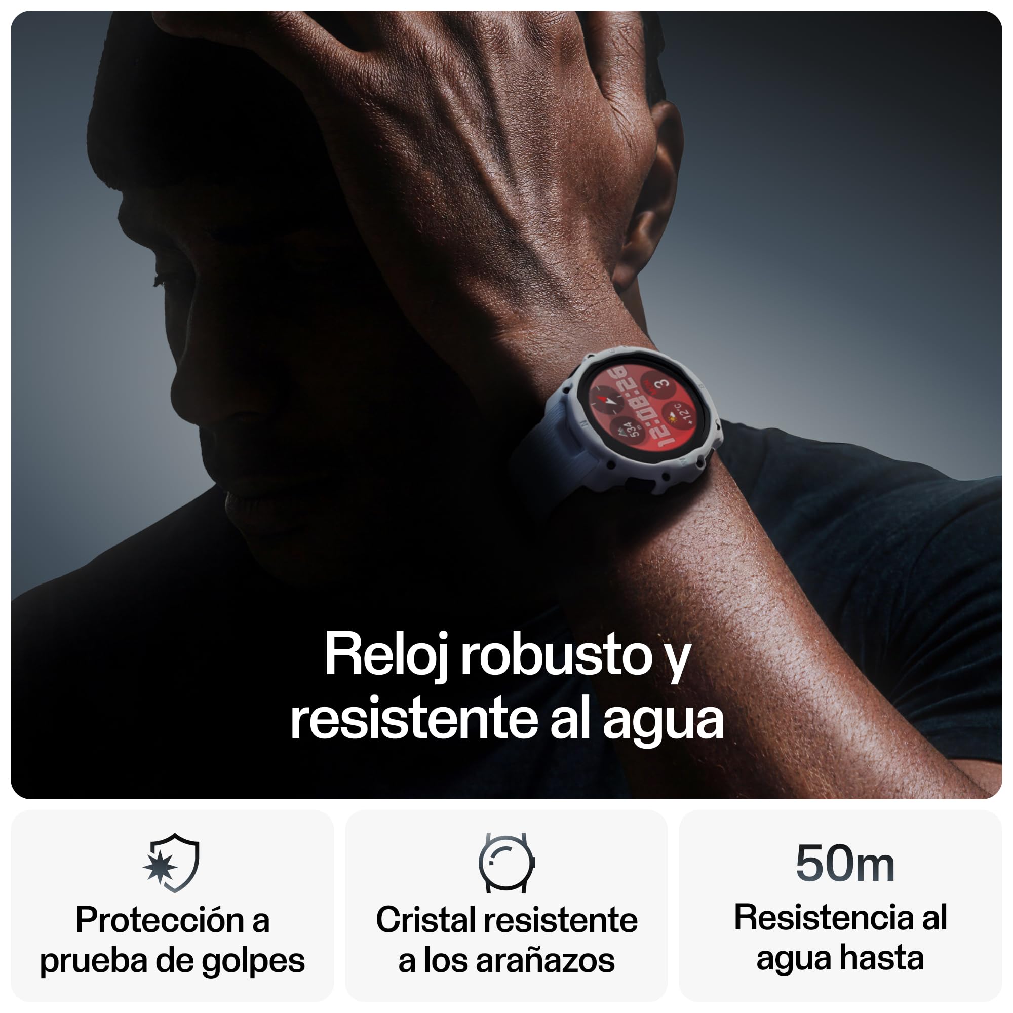 Polar Street X – Reloj Deportivo GPS Hombre y Mujer – Pulsómetro – Entrenamiento Híbrido – Running y Fitness – Resistente e Impermeable – Pantalla AMOLED – Garantía Exclusiva Amazon 3 Años