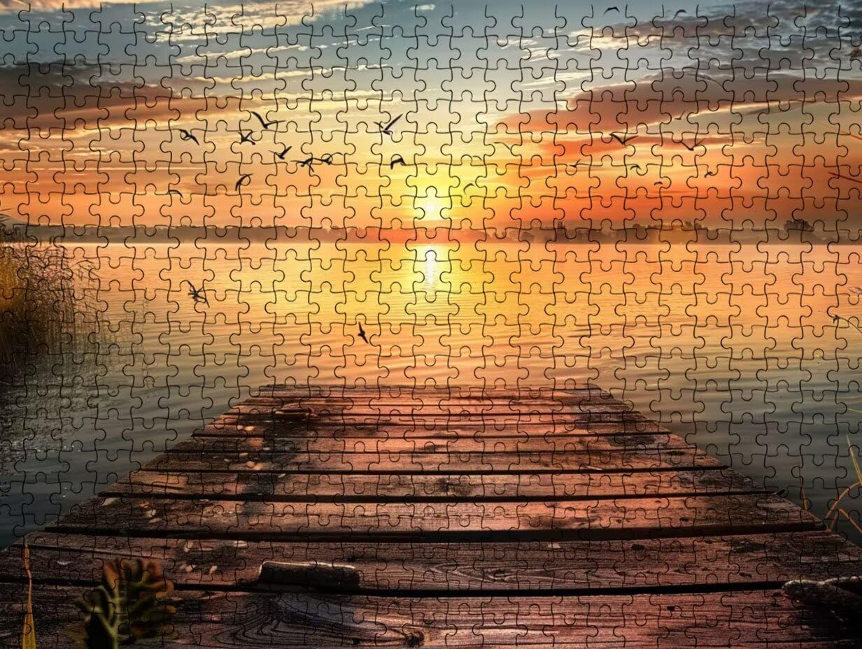 Puzzle de 5000 para Adultos, Arroz del Lago, Clásicos YHPGL7-333