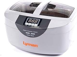 Lyman mens Lyman 7631700 Case TURBO SONIC 2500 ULTRASONIC CLEANER 115V, Black, Null US