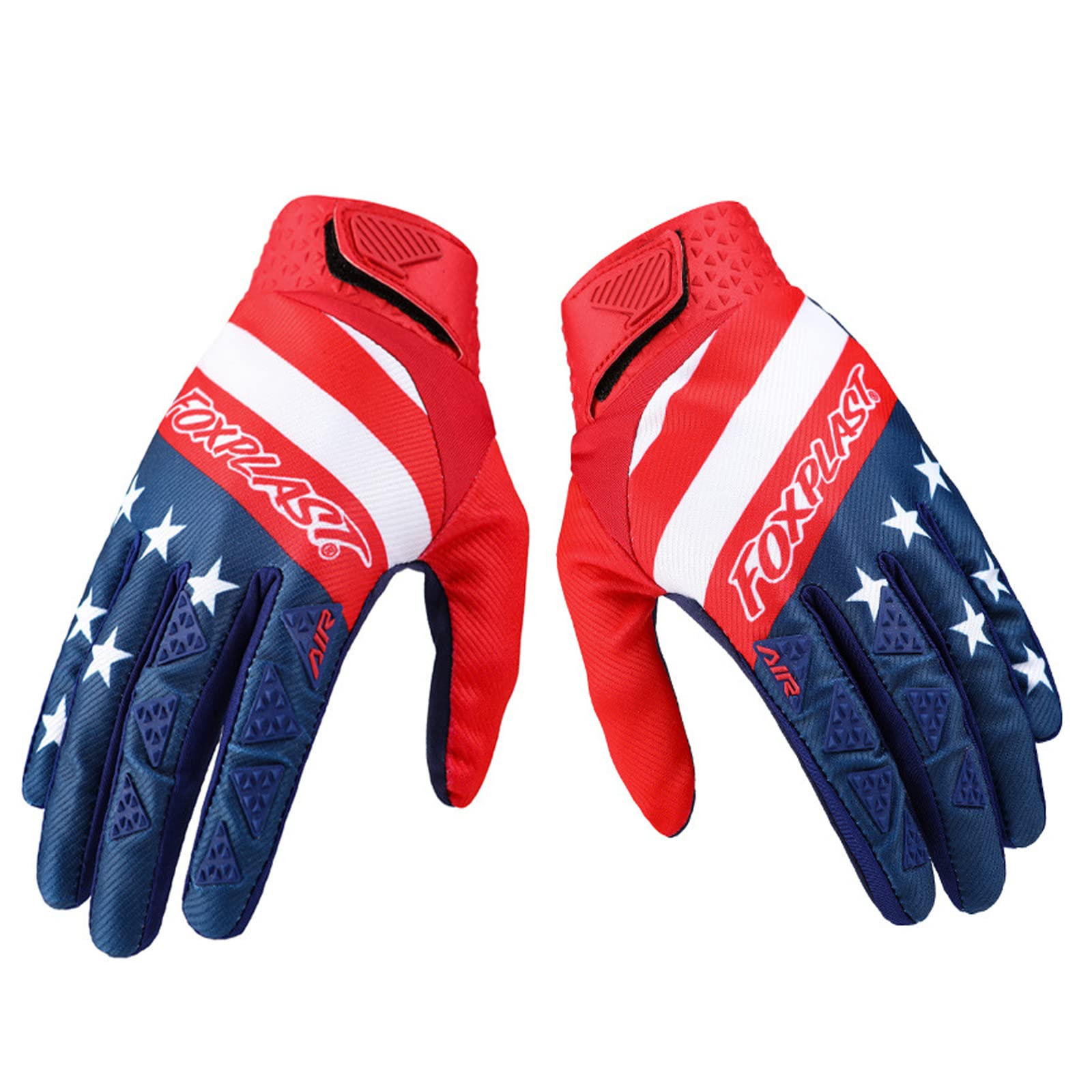 Lightweight Motorcycle Gloves,Anti-Slip ,Touch Screen Full Finger Mountain Dirt Bike Gloves,Breathable Sports Gloves for Biking, BMX,MX,ATV,MTB,Unisex Racing Gloves for Men/Women