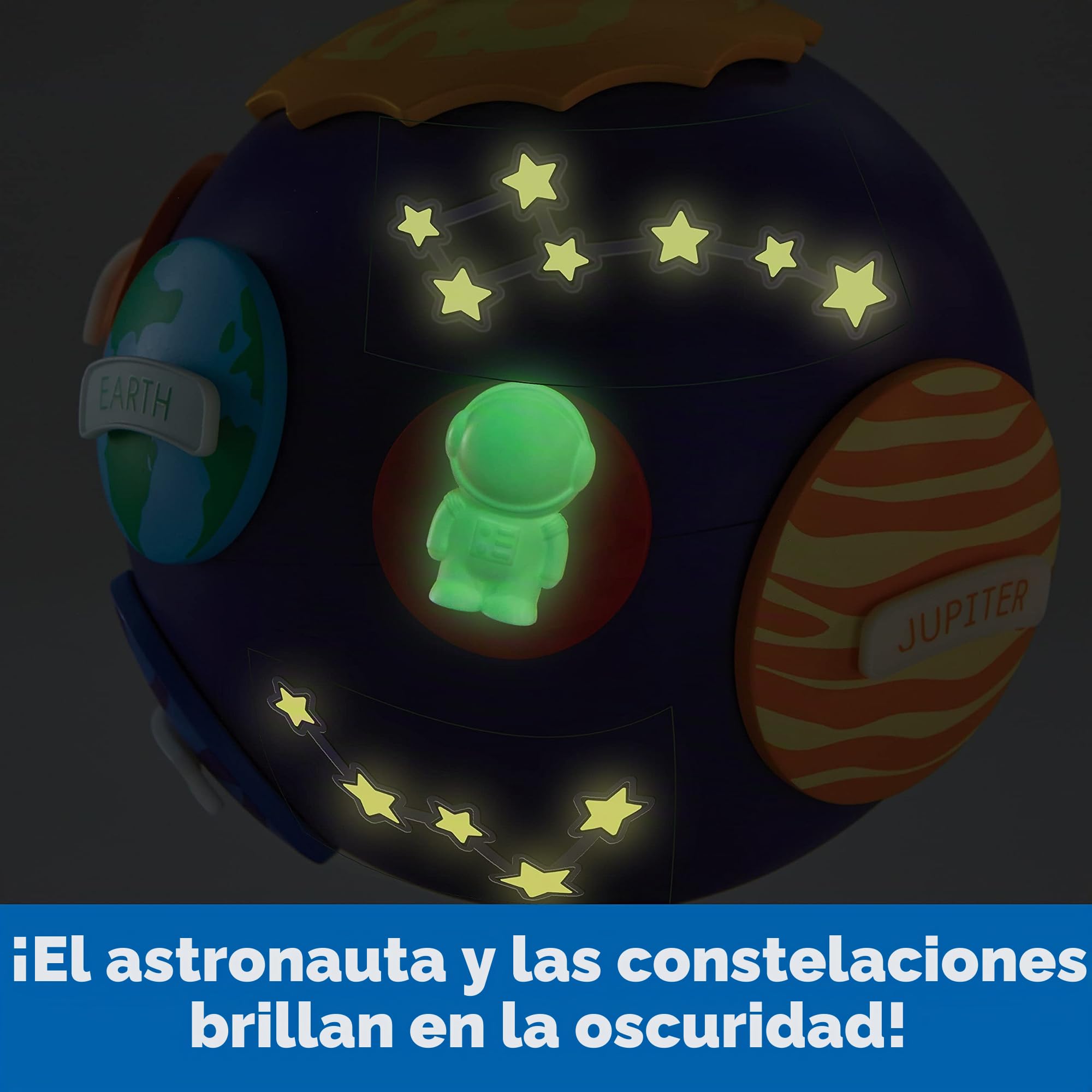 Learning Resources Globo puzle del Sistema Solar, Juguetes de Stem para niños, decoración del Espacio, Juguete didáctico, 21 Piezas, 3+ años