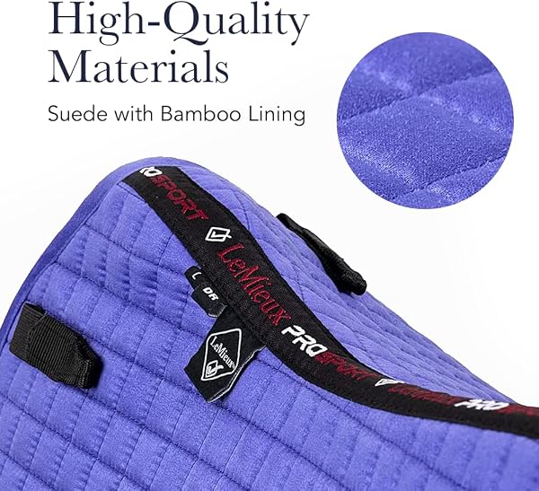 LeMieux Dressage Saddle Pad - Saddle Pads for Horses - Equestrian Riding Equipment and Accessories - 5