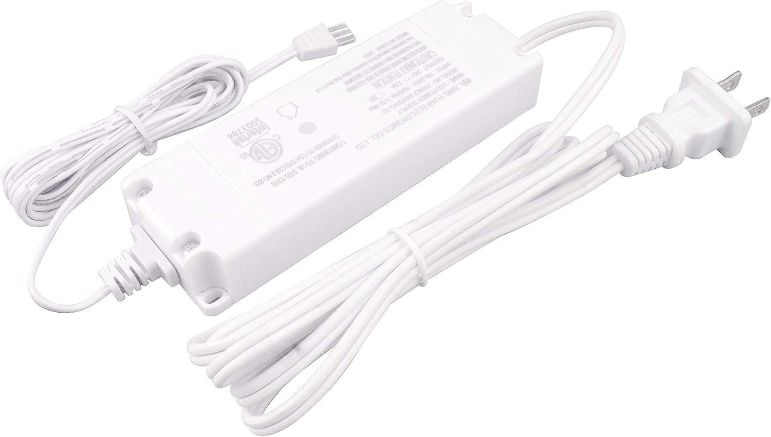 LEDVANCE Sylvania TruWave Natural Series AC100-120V, 24W in-Line Driver for Under Cabinet Light System - 1 Pack, White (61797)