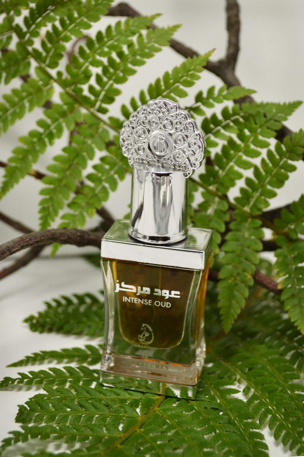 Perfumy INTENSE OUD 12 ml From My Perfumes Attar Arabe Oriental White Musk Halal dla mężczyzn i kobiet, 100% olejku bez alkoholu, długo utrzymujący się olejek zapachowy, nuty: piżmo, ylang, anyż,