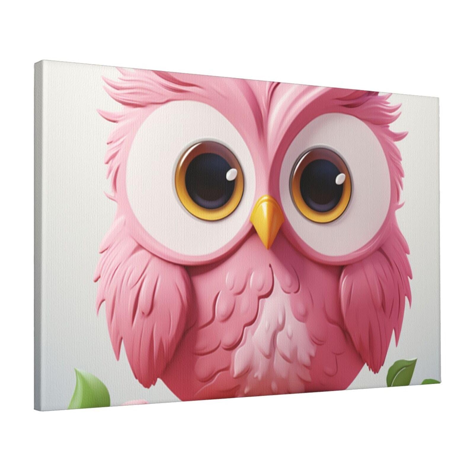 Chouette impression sur toile pour habiller un mur vide de bureau - 8