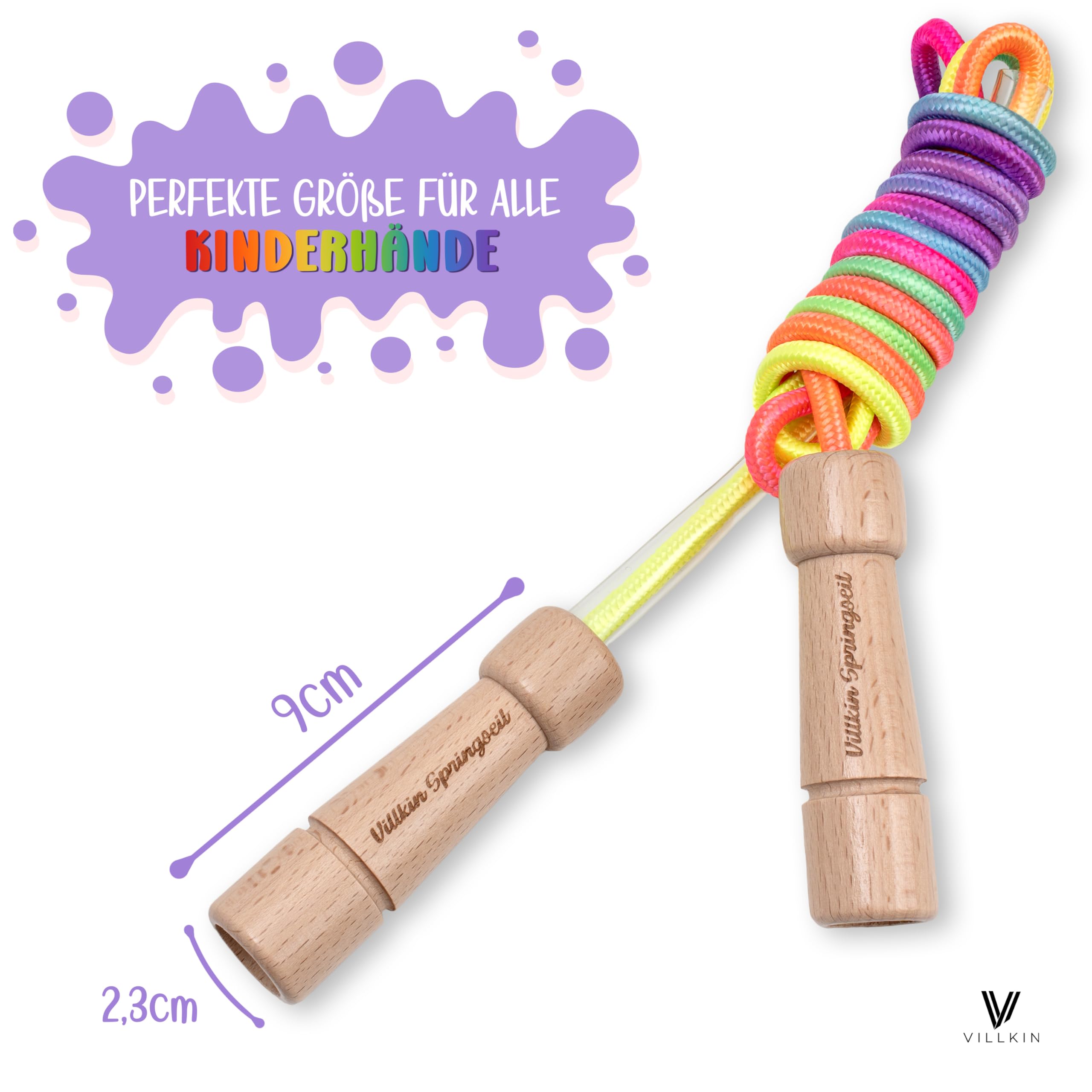 Corda per saltare per bambini, 220 cm