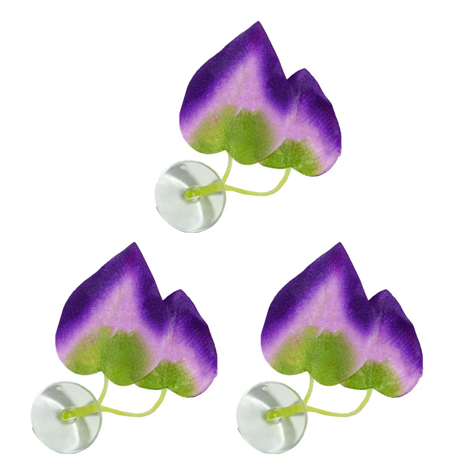 HDOYTXXM Colorful Artificial Leaves Decoration Suitable for Breeding Bettas and Enhancing Aquarium Aesthetics Realistic Fish Tanks Plant