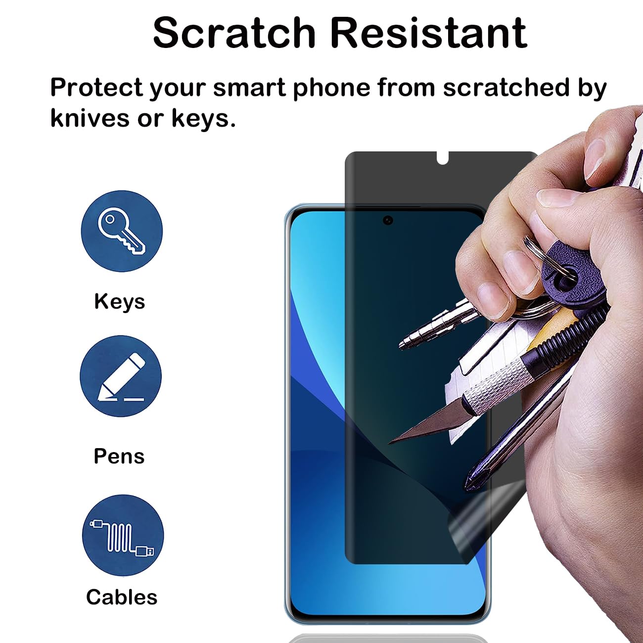 NEWZEROL 3 Pezzi Pellicola Protettiva Compatibile per Xiaomi