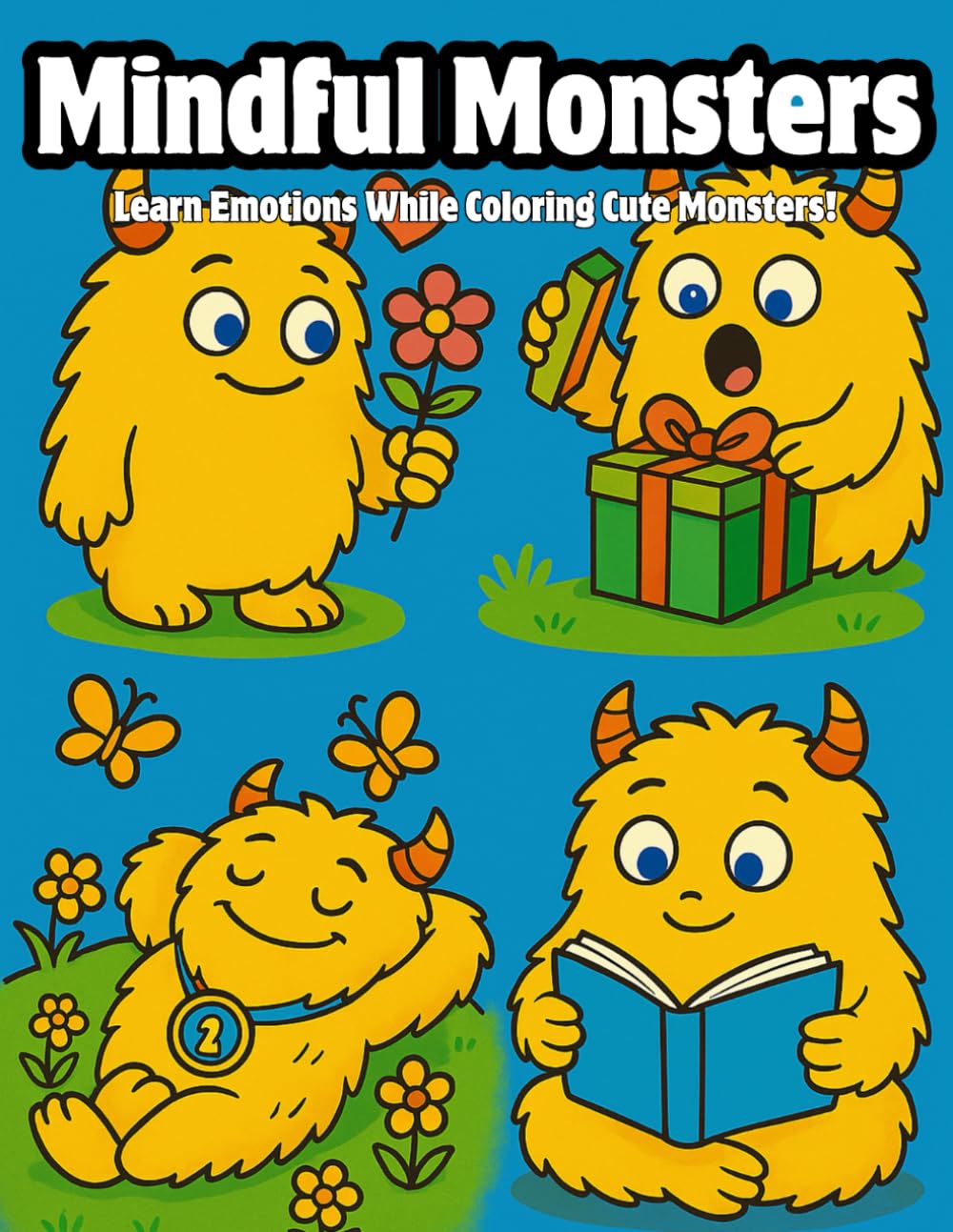 Mindful Monsters: A Fun Way for Kids to Explore Emotions and Mindfulness Through Coloring