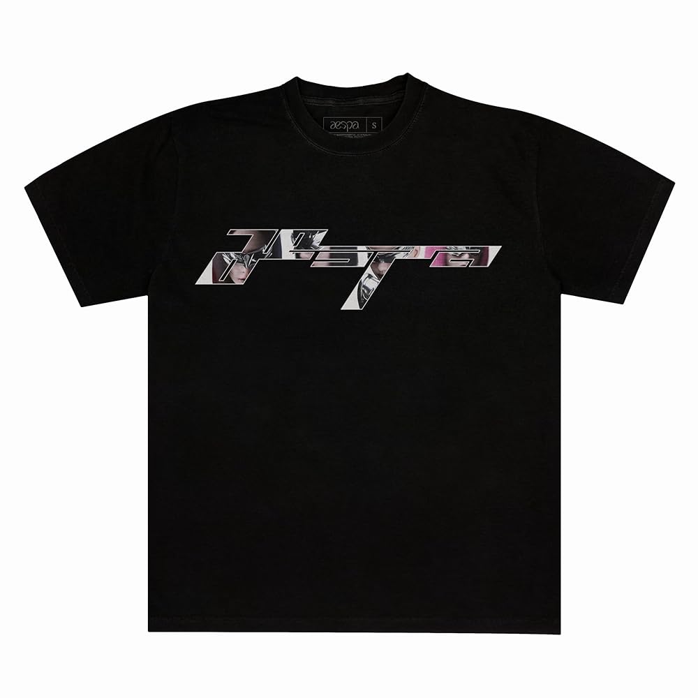 aespa Parallel line ツアー グッズ Tシャツ 【Lサイズ】 aespa Official SYNK PARALLEL LINE World Tour Merch