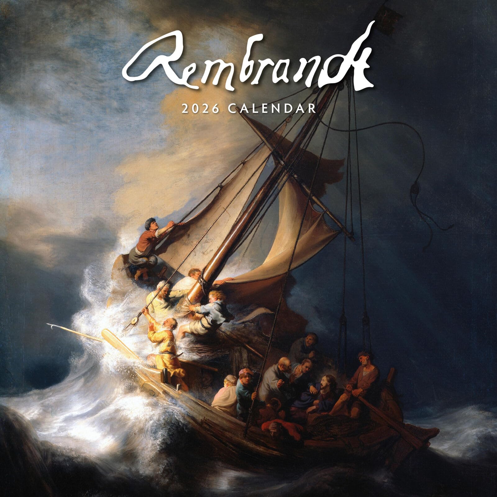 Rembrandt 2026 Square Wall Calendar
