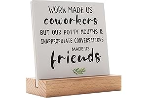 Funny Desk Plate for Coworkers