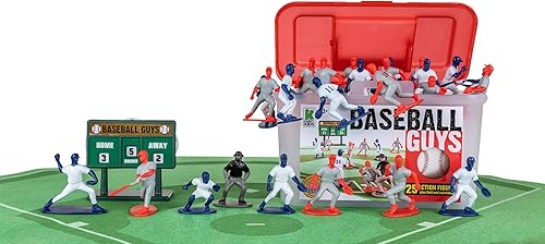Kaskey Kids Baseball Guys - RojoAzul inspira la imaginación de los niños con infinitas horas de juego creativo y abierto Incluye 2 equipos y