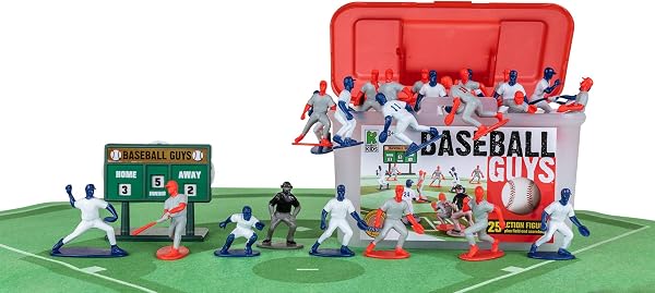Kaskey Kids Baseball Guys - Inspires Kids Imaginations with Endless Hours of Creative, Open-Ended Play Γ’β¬β Includes 2 Te