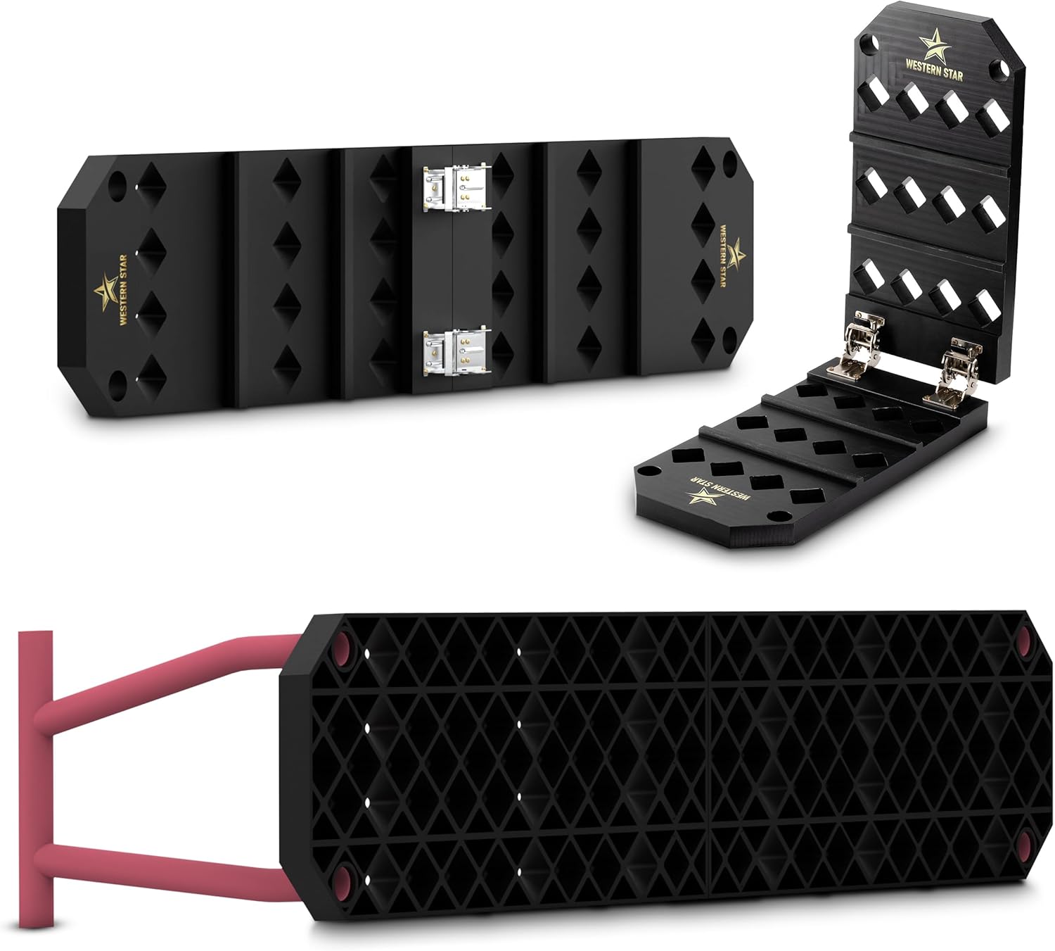 Western Star Folding Soccer Rebounder Board - Portable Rebounding Board for Training & Practice - Durable Design for Ball Control, Shooting, Passing - Quick Set Up - for Girls Soccer