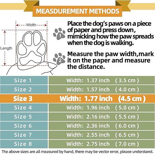 Miniatura 3 de Hcpet Botas para perros grandes, zapatos para perros para invierno, nieve caliente, pavimento caliente, botines para perros protectores de patas
