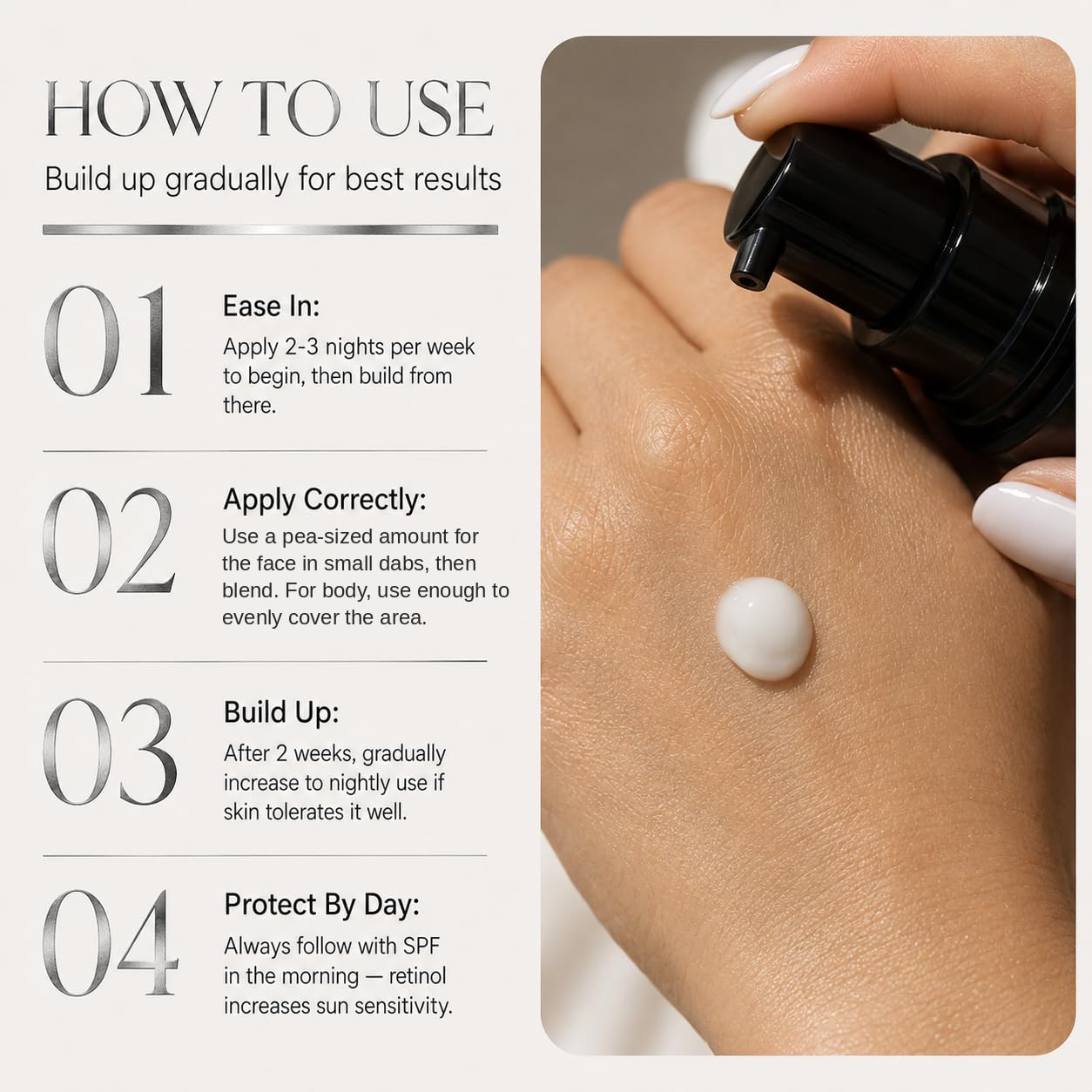 Azelaic Acid 14% + Retinol Smoothing Cream – Face & Body Treatment for Redness, Uneven Tone, Fine Lines & Rough Texture – 1.69 Fl Oz