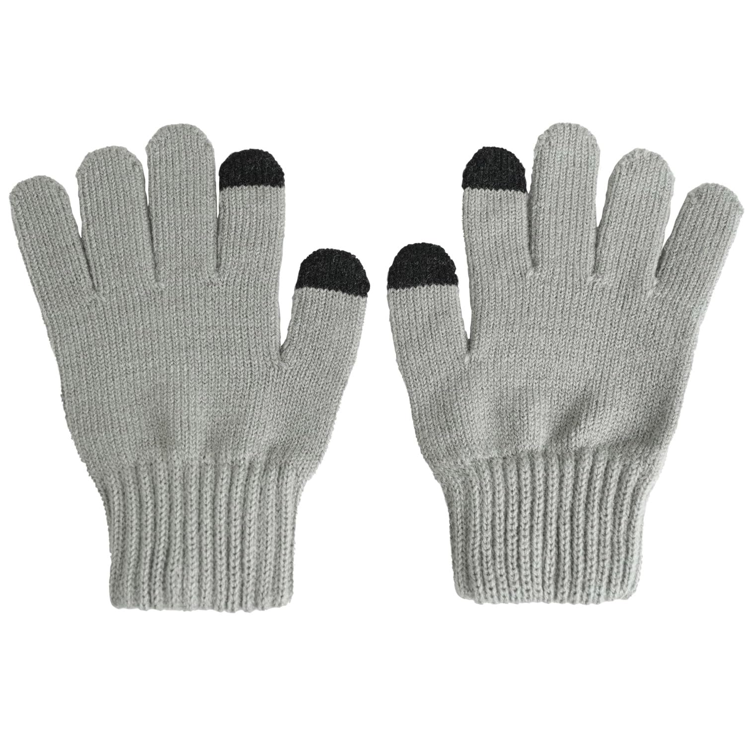 Women’s Premium Winter Hand Gloves – (Touch Screen Compatible) Soft Insulated Knit Gloves with Full Finger Protection & Stretch Comfort (Black/Grey/Wine/Beige)-image-12