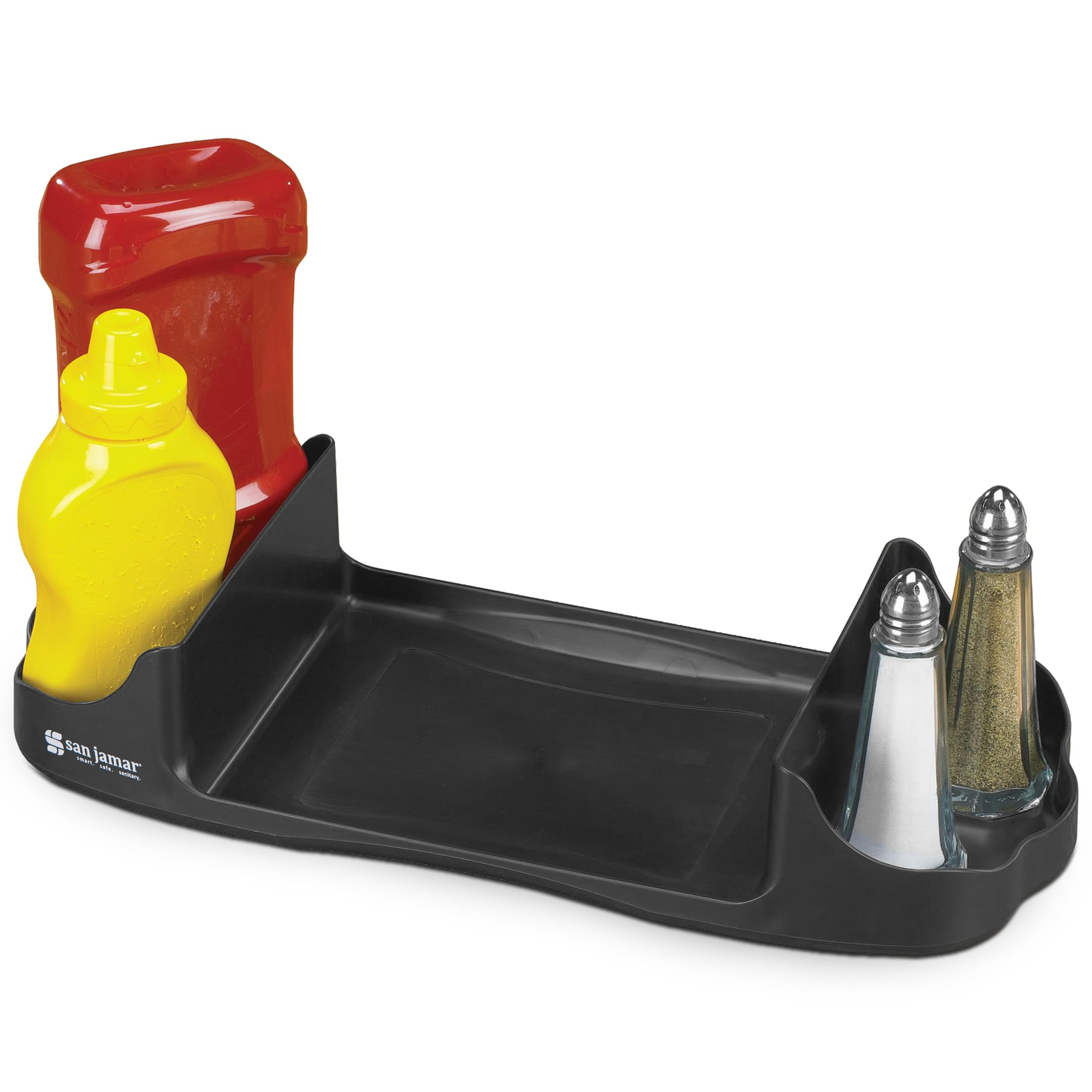 San Jamar h400ctbk Venue mesa Dispensador de servilletas, Caddy, 70 mm H x 362 mm W x 156 mm D, perlas de color negro