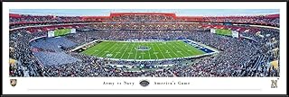 Army vs Navy Football - Standard Framed Print by Blakeway Panoramas (40.25"W x 13.75"H)