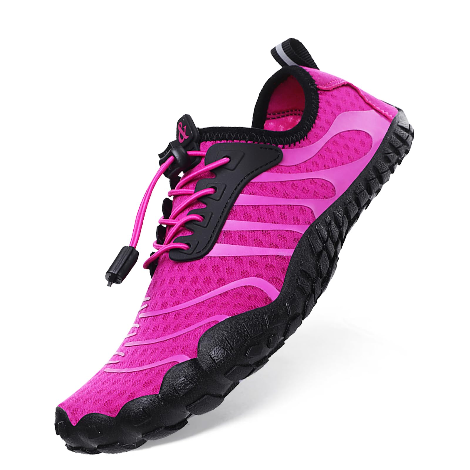 TMEOG Escarpines Hombre Mujer Zapatillas de Agua Secado Rápido Zapatos de Playa Barefoot Calzado Minimalista Zapatillas para Deporte Trail Natación y Acuáticos 36-45EU