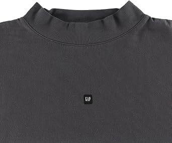 YZY Yeezy Gap 52 Logo 3/4 Tee Size M, Color: Dark Grey-Grey