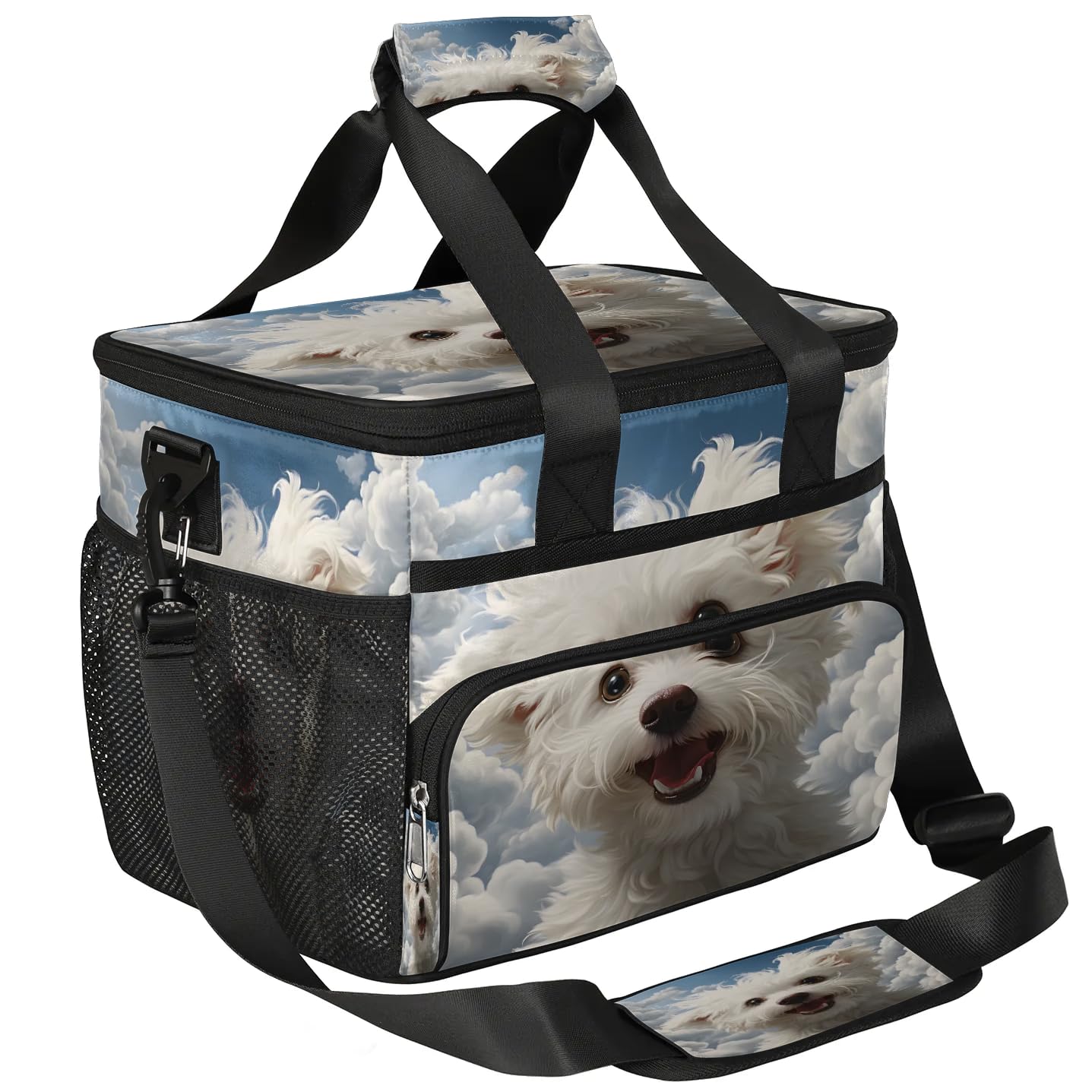 Lunch Box for Men Heavy Duty Insulated Lunch Bag for Women Cute Dog Puppy Lunchbox for Adults Lunch