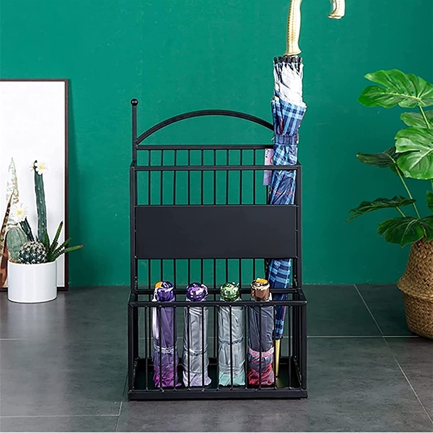 Porte-parapluie Métal Autoportant – SODIAL – Neuf – Rangement Cannes/parapluies