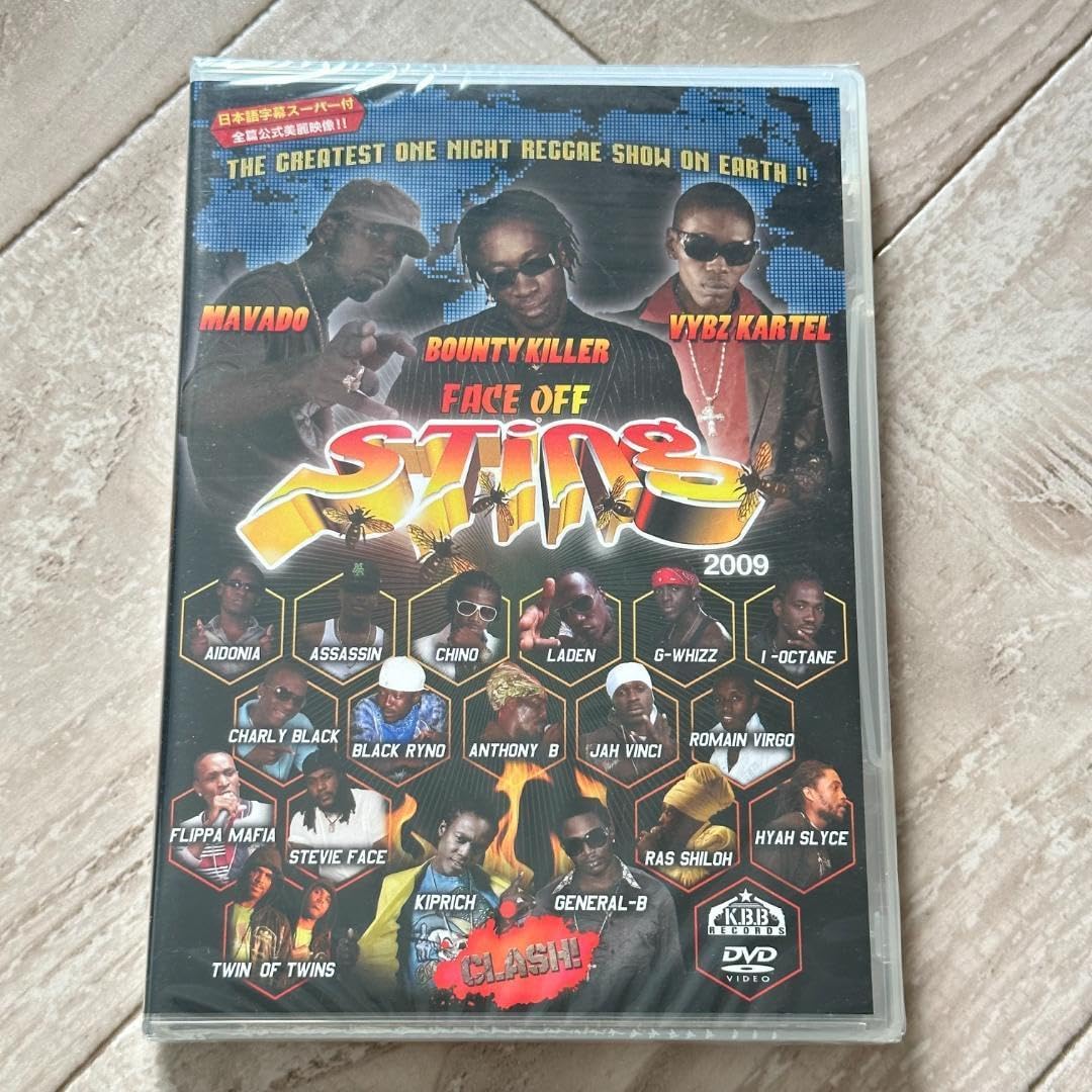 STING 2009 FACE OFF：未開封DVD 2009 FACE OFF:DVD STING 2009-FACE OFF- 中古DVD・ブルーレイ