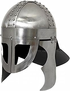 Replica Antique Norse Viking Warrior Battle Armor Helmet Rustic Vintage Home Decor Gifts