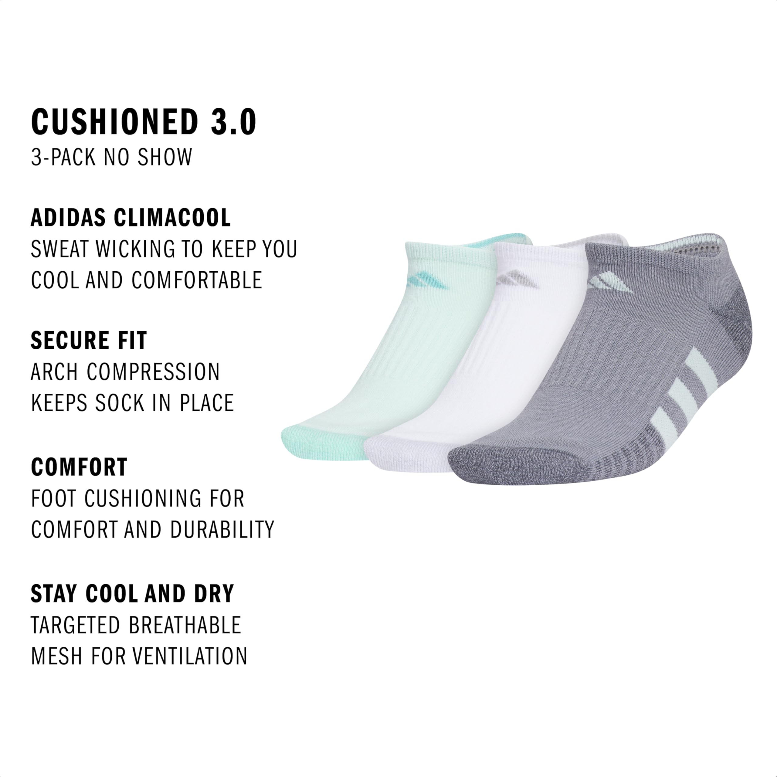 adidas No mujer Calcetines 3 de