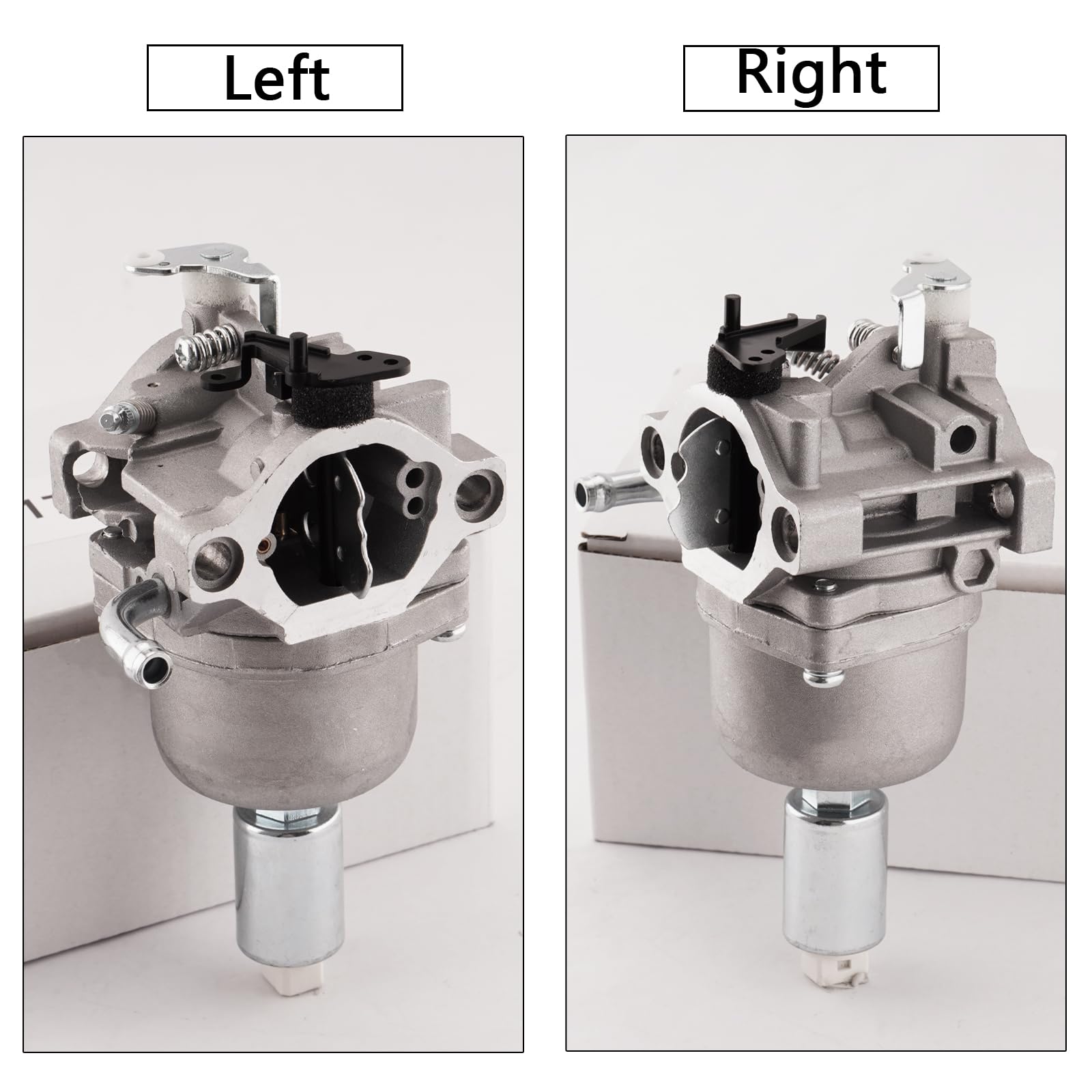 WateryWave 796109 594593 Carburetor for Brig-gs & Strat-ton 591731 590400 796078 498811 794161 795477 14.5HP-21HP Engine Craftsman Riding Mower Lawn Tractor with Clamp Gasket Fuel Filter - Image 3