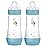 MAM 11oz Easy Start Anti-Colic Baby Bottles, Fast Flow, Breastfeeding-Like Silicone Nipple, Reduces Colic, Gas, & Reflux, Easy-to-Clean, BPA-Free, 4 Plus Months