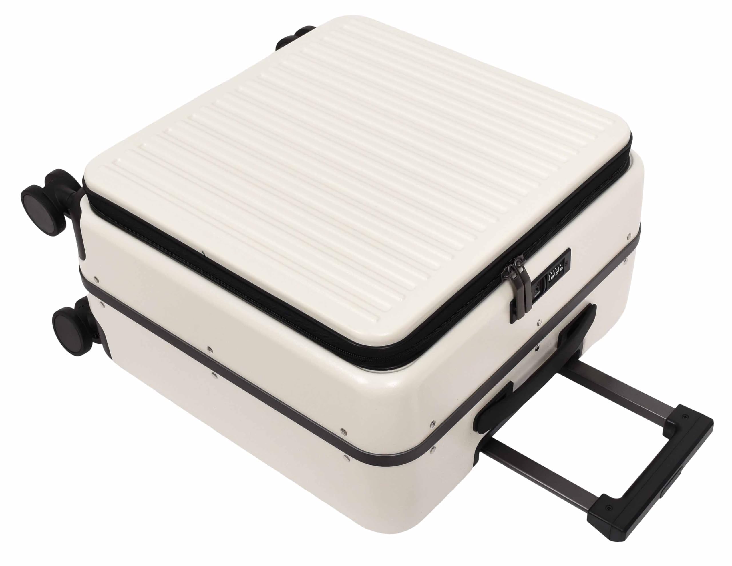 Etui pilotowe premium PC twarda obudowa, lekka torba podróżna HLG1018 (biała), biały, L: 41.5 x H: 49 x W: 24 cm, Etui pilota