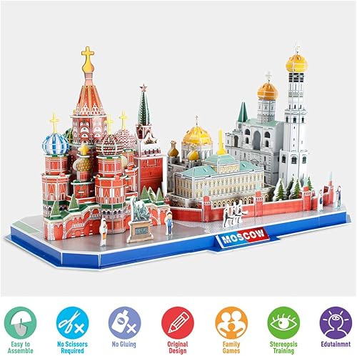 Miniatura 5 de CubicFun - Rompecabezas 3D de ciudad, regalo para hombres o mujeres