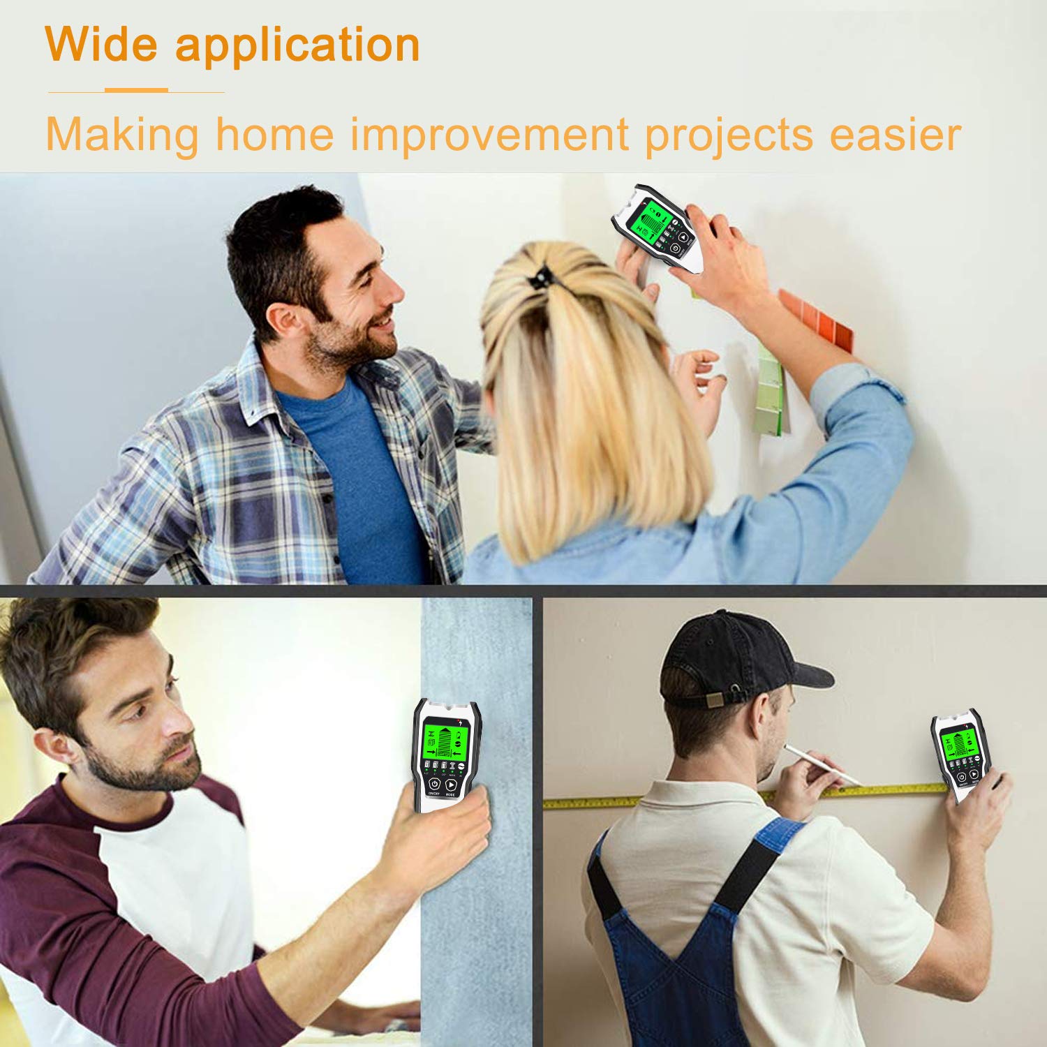 Buy Stud Finder 5 in 1 Electronic Stud Sensor Beam Joist Finder Wall